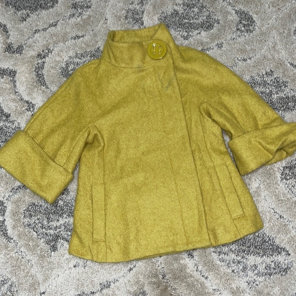 Max&Co Vintage Boho Wool Blend Coat